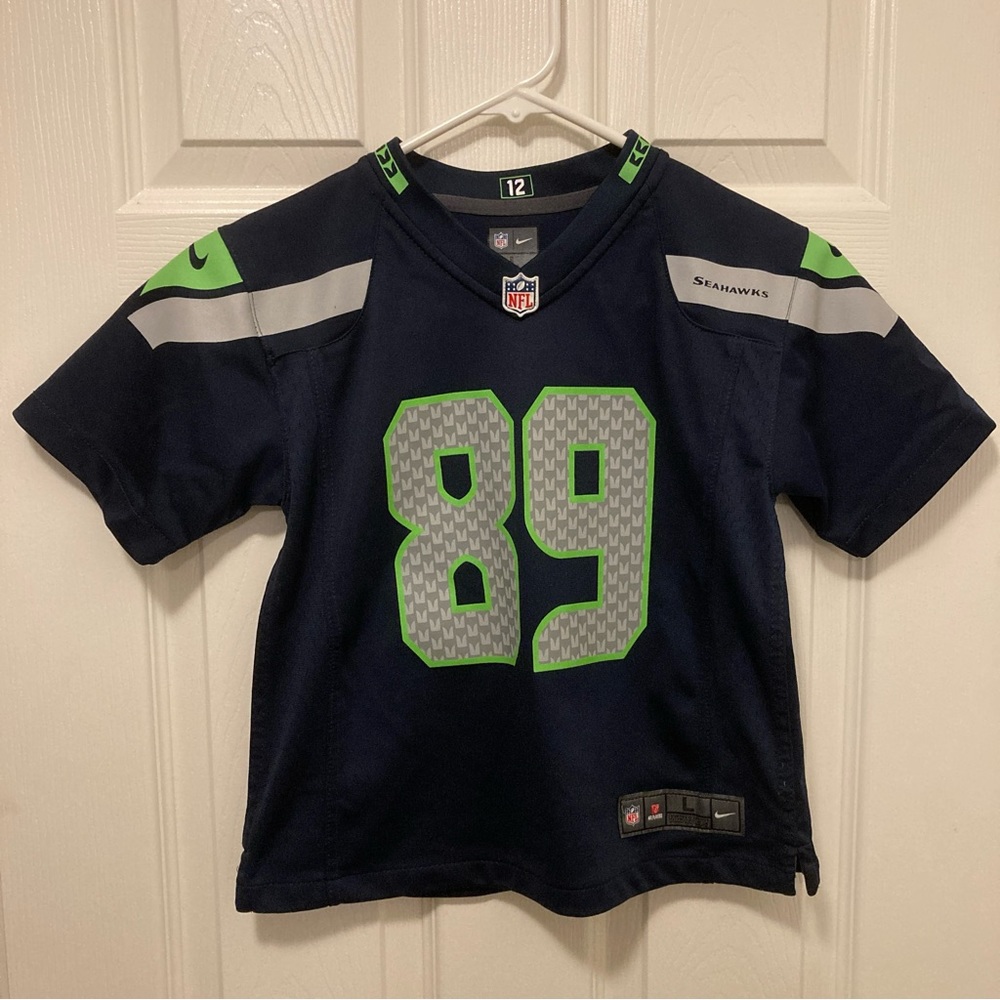 Nike NFL Seattle Seahawks On Field Jersey Doug Baldwin Preschool Size L (7)